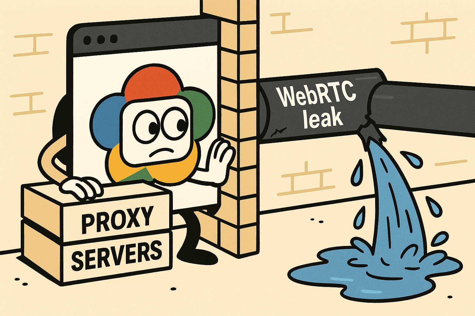 Протечка WebRTC