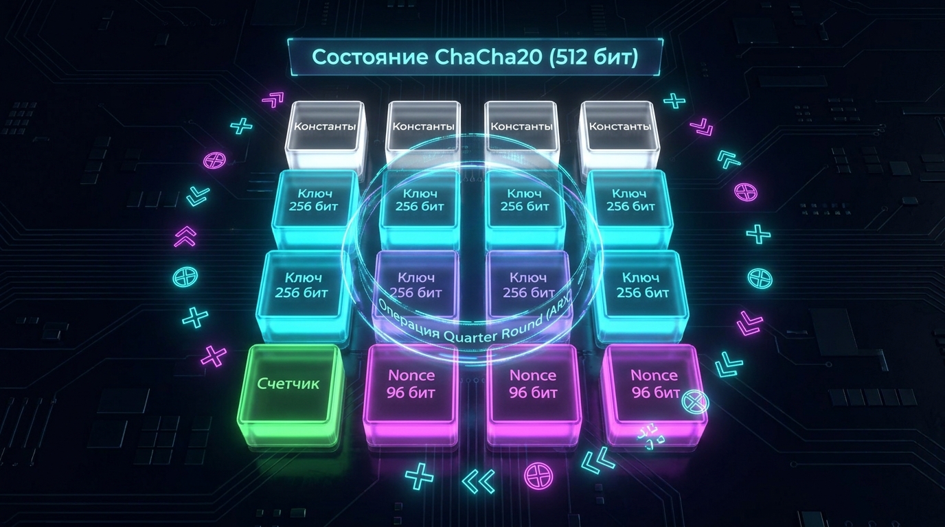 Матрица ChaCha20