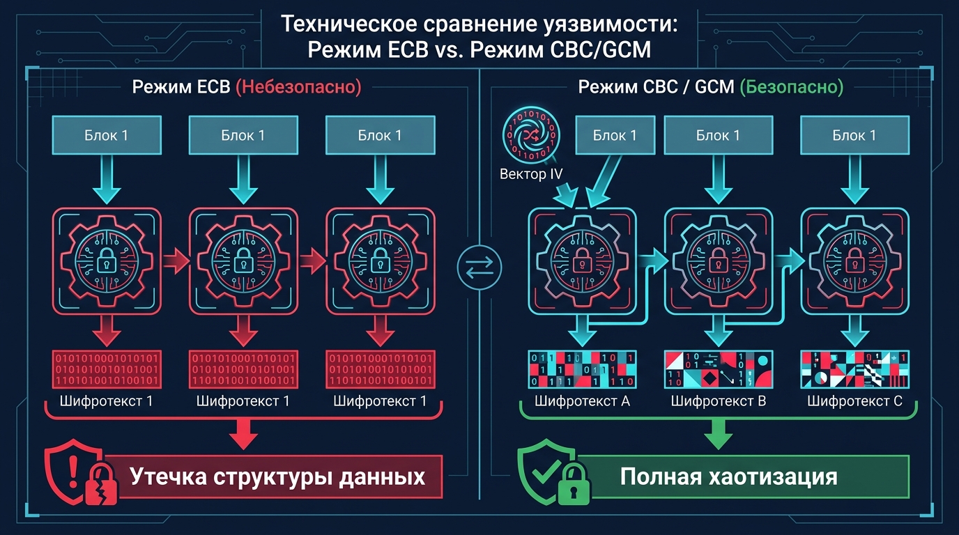 Разница между режимами