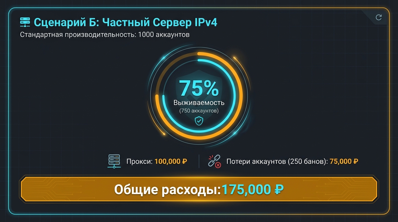 Сценарий Б