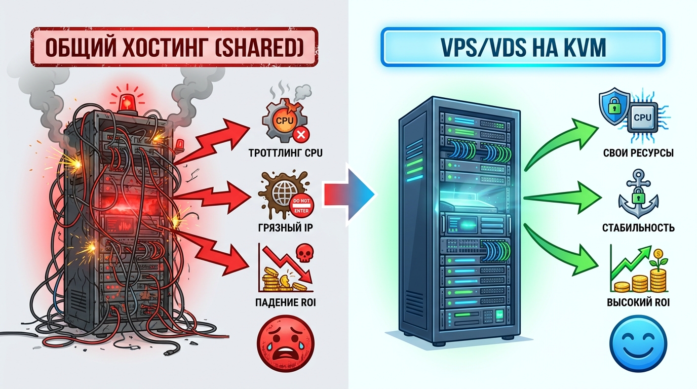 Shared или приватный сервер?
