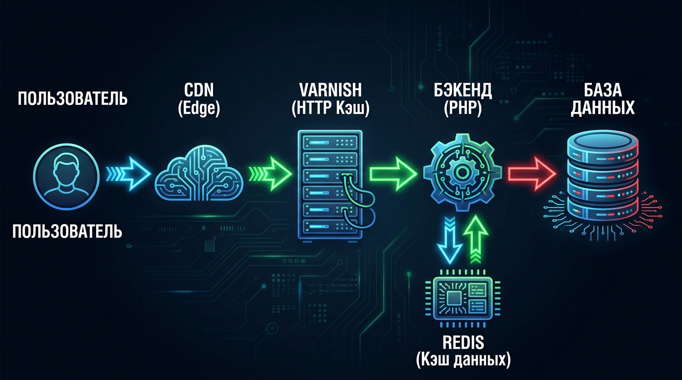 Уровни кэширования